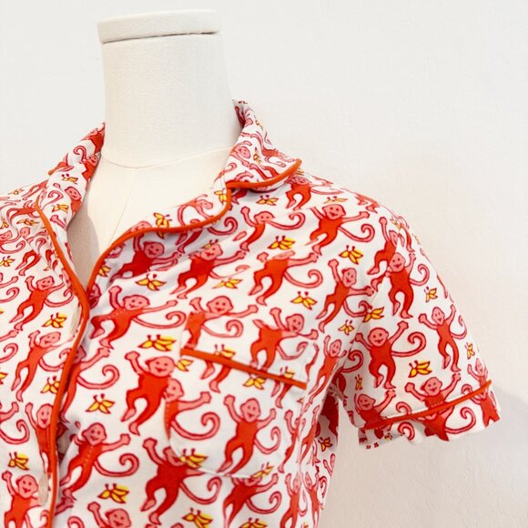 Roller Rabbit Monkey Polo Top - Picture 4 of 8